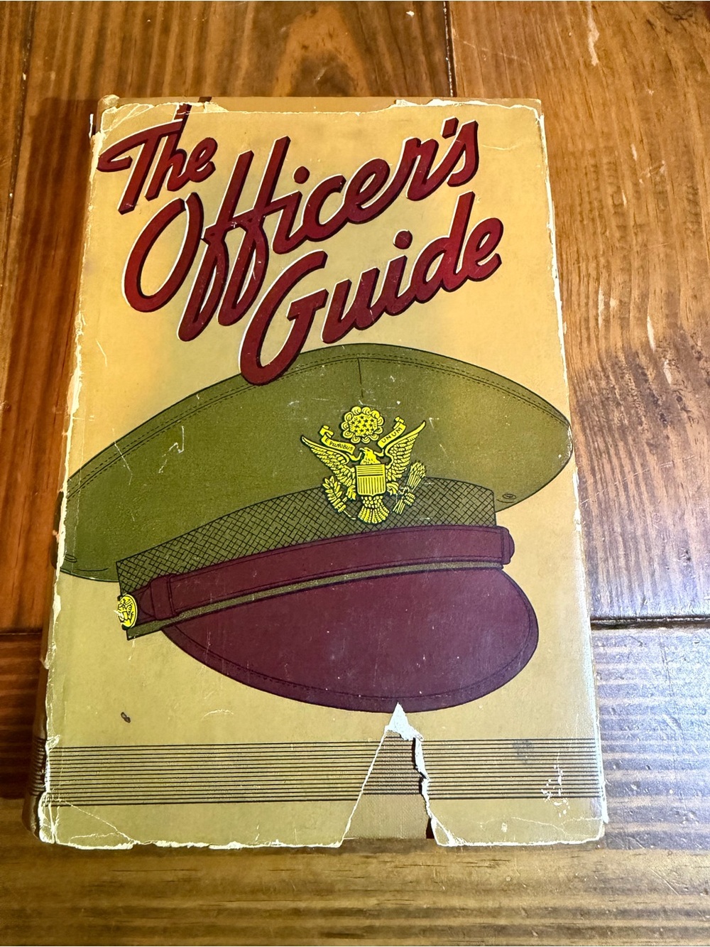 The Officer's Guide 9th Ed July 1942 WW II Militaria Book US Original Hardcover
